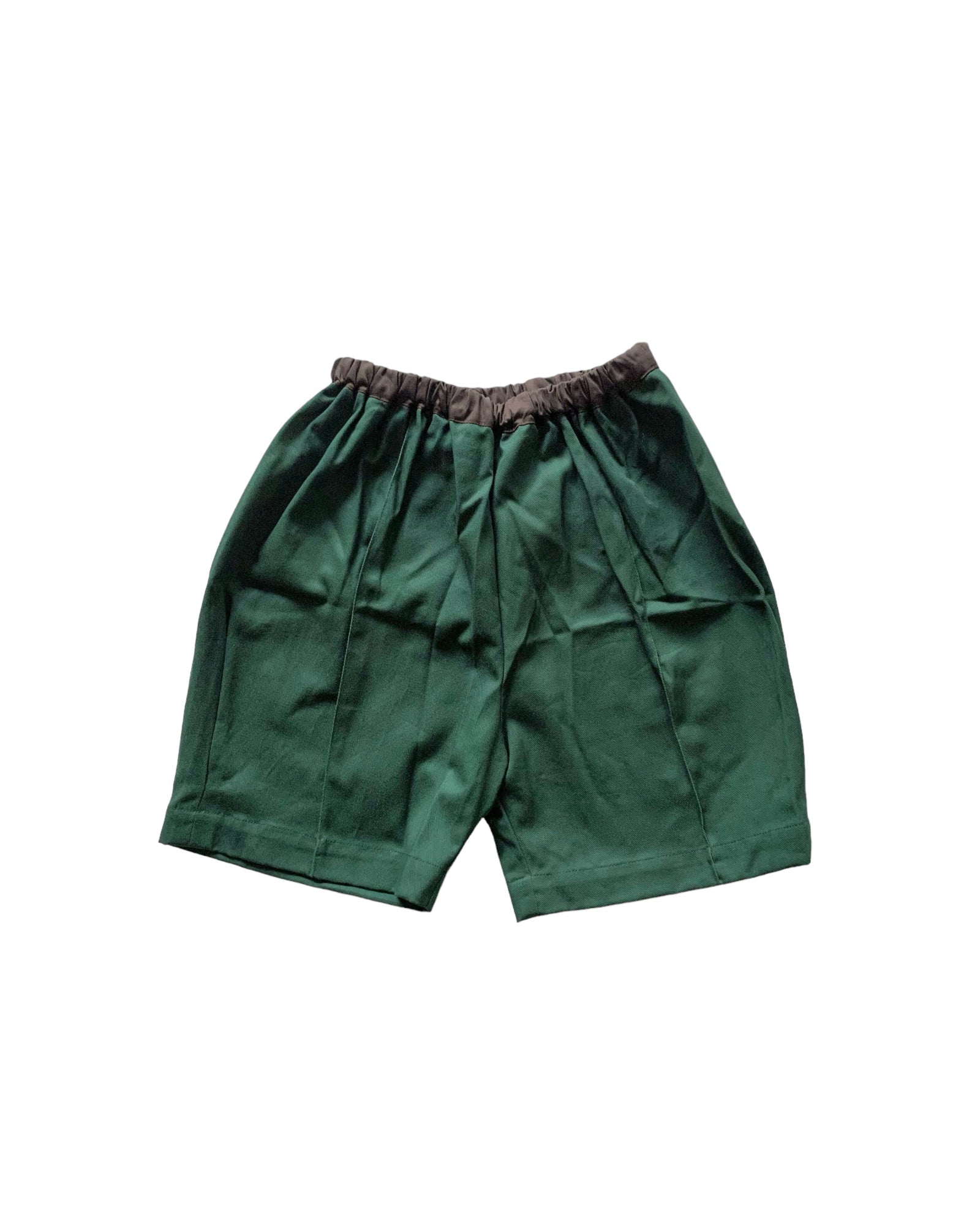 mid length pants : Green